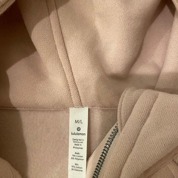 !SOLD! cute oversized lululemon half zip hoodie! - Picture 4 of 4